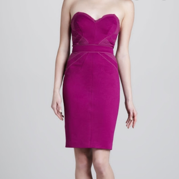 Zac Posen Dresses & Skirts - Zac Posen strapless bonded bustier cocktail dress